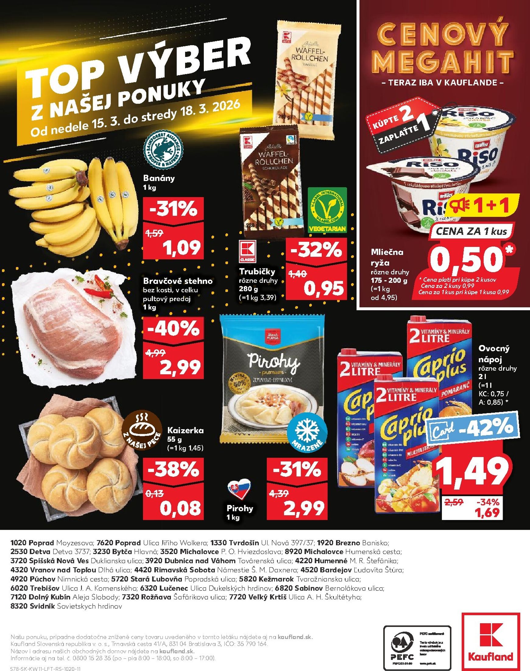 Page 78 of Aktuálny kaufland leták platný od štvrtka 12.03 do 18.03