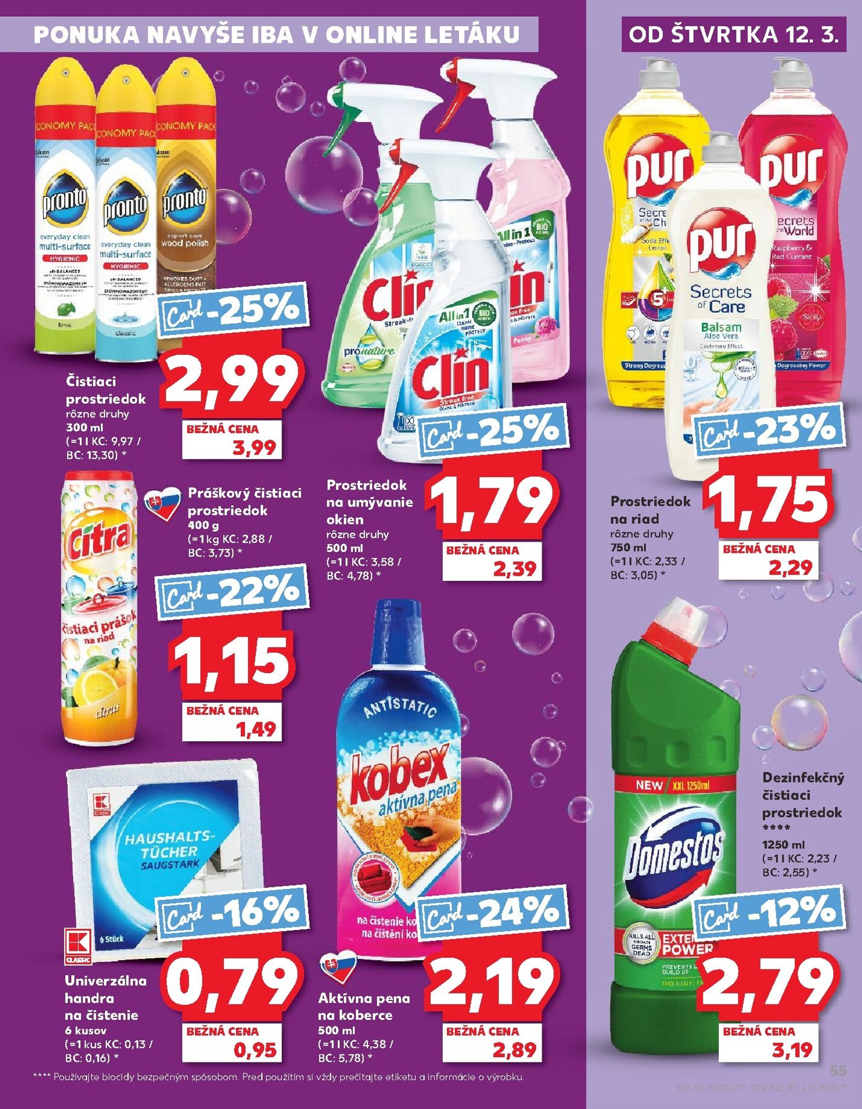 Page 55 of Aktuálny kaufland leták platný od štvrtka 12.03 do 18.03
