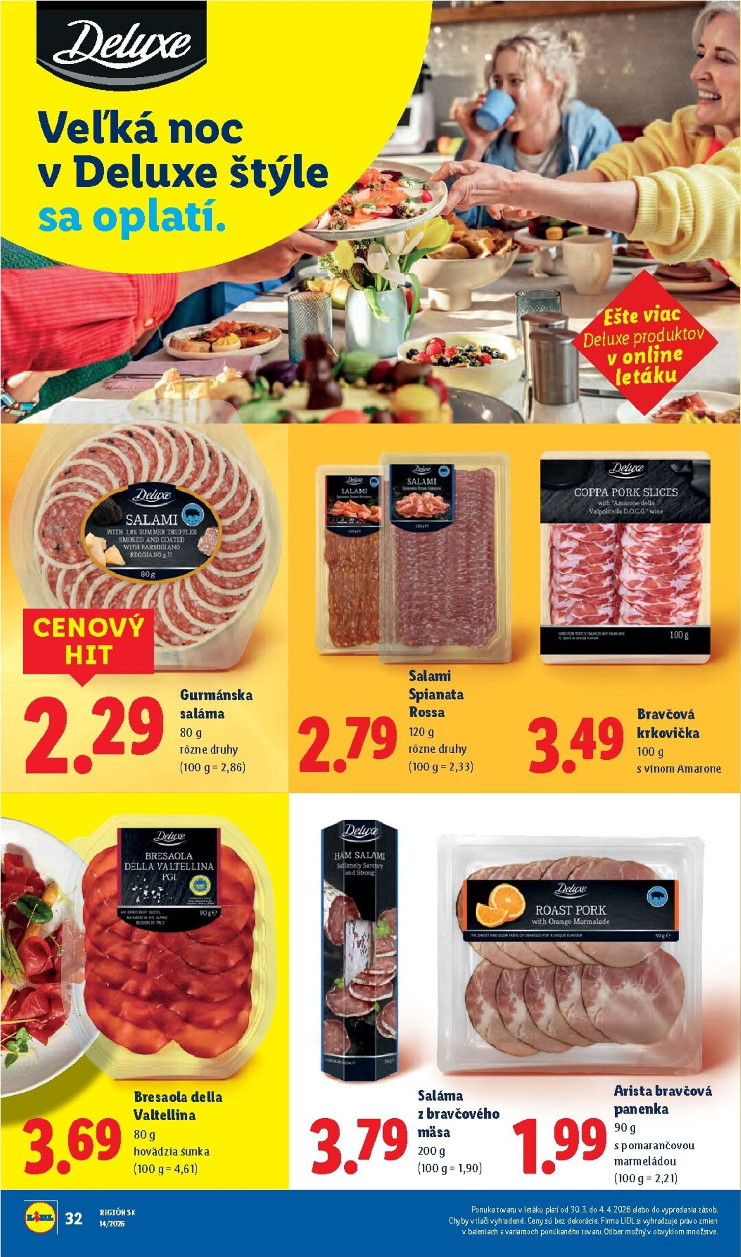 Page 40 of Aktuálny lidl leták platný od pondelka 30.03 do 04.04