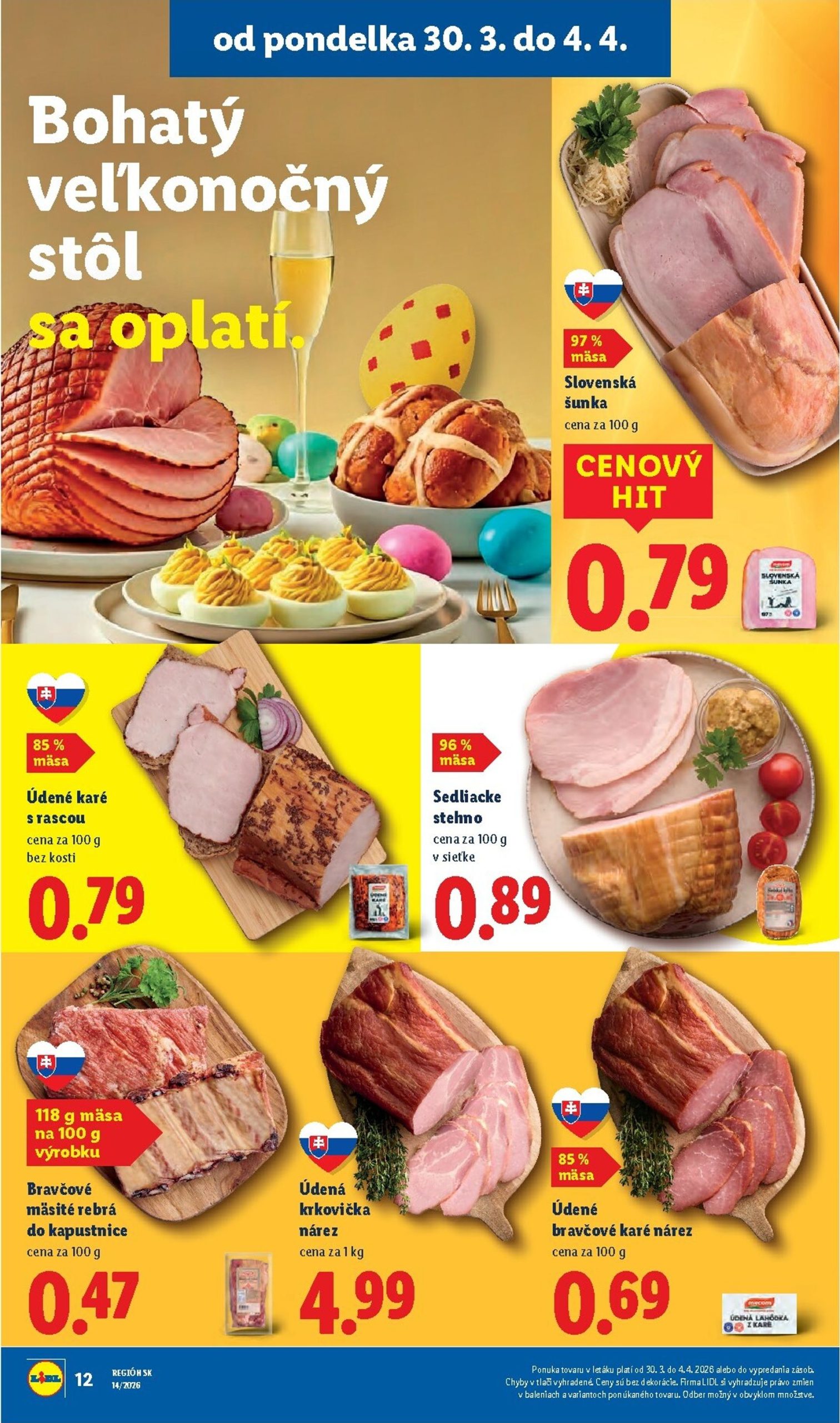 Page 14 of Aktuálny lidl leták platný od pondelka 30.03 do 04.04