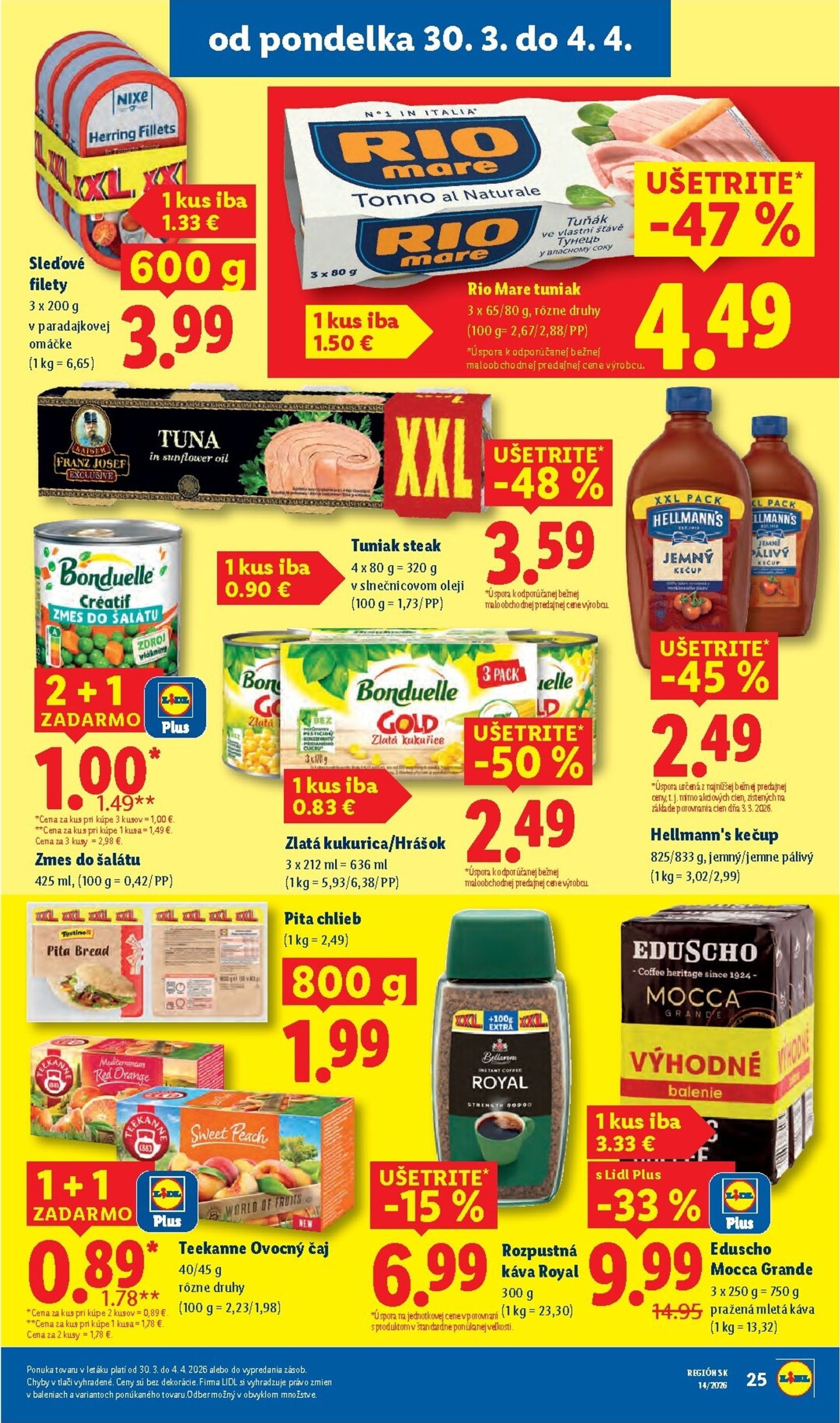 Page 29 of Aktuálny lidl leták platný od pondelka 30.03 do 04.04