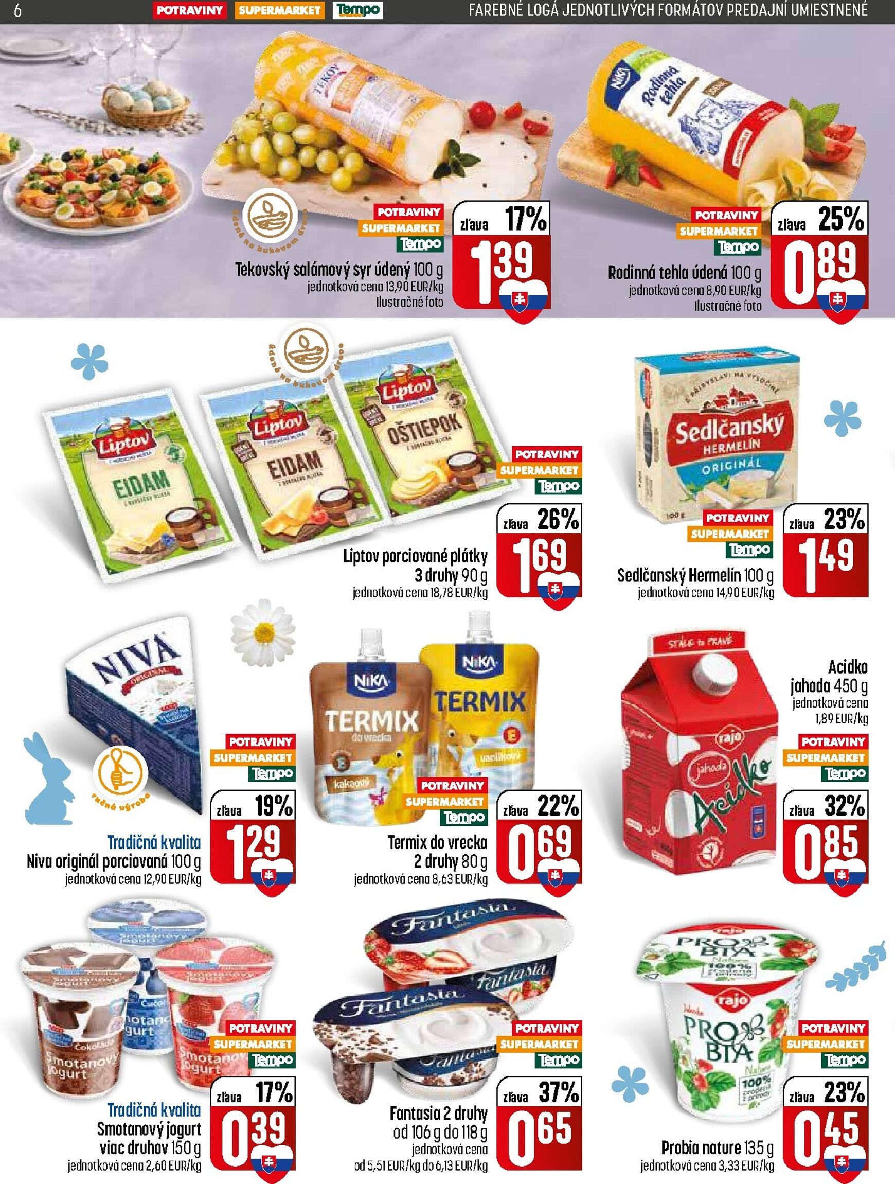 Page 6 of Aktuálny coop-jednota leták platný od utorka 31.03 do 08.04
