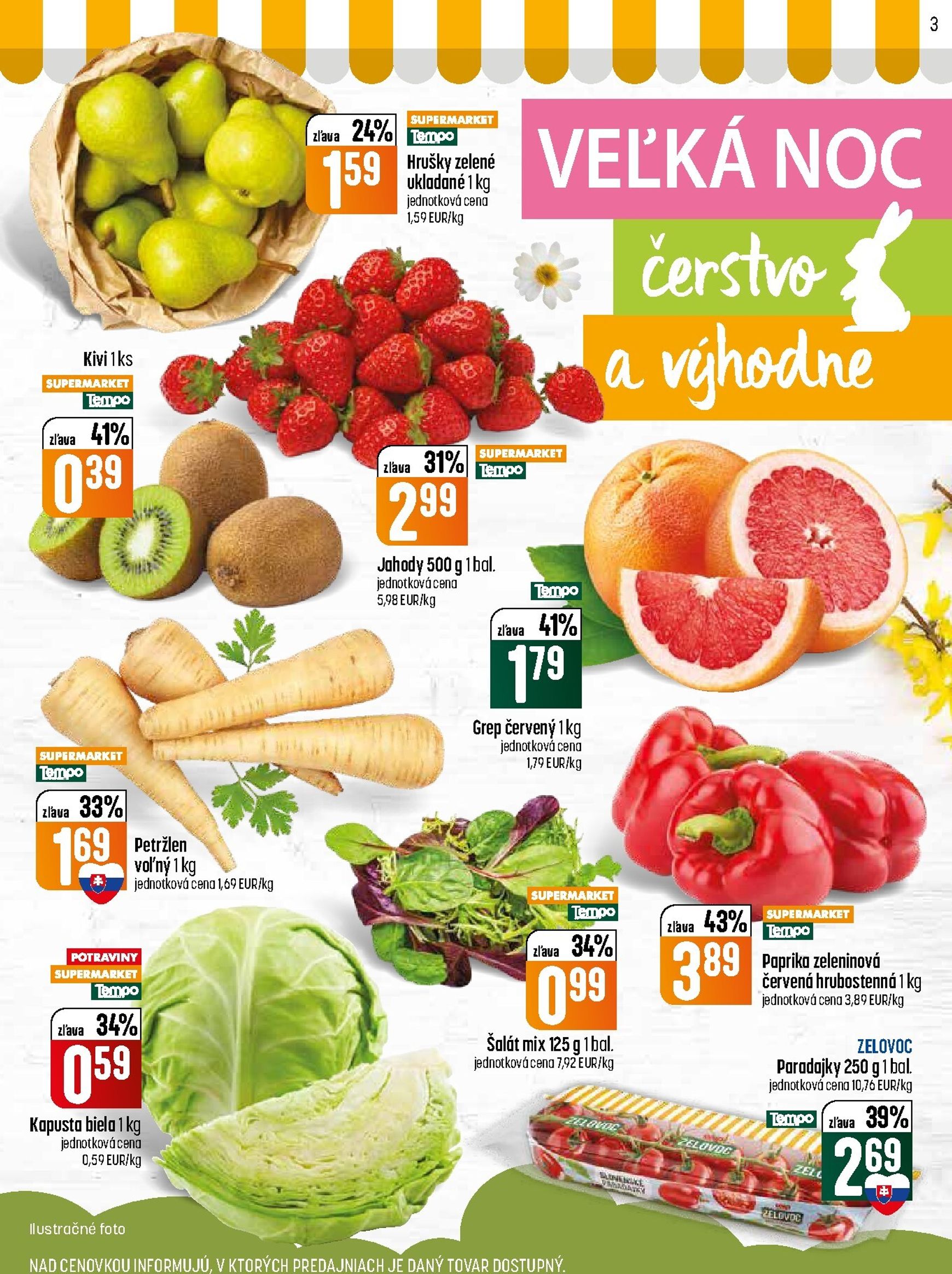 Page 3 of Aktuálny coop-jednota leták platný od utorka 31.03 do 08.04