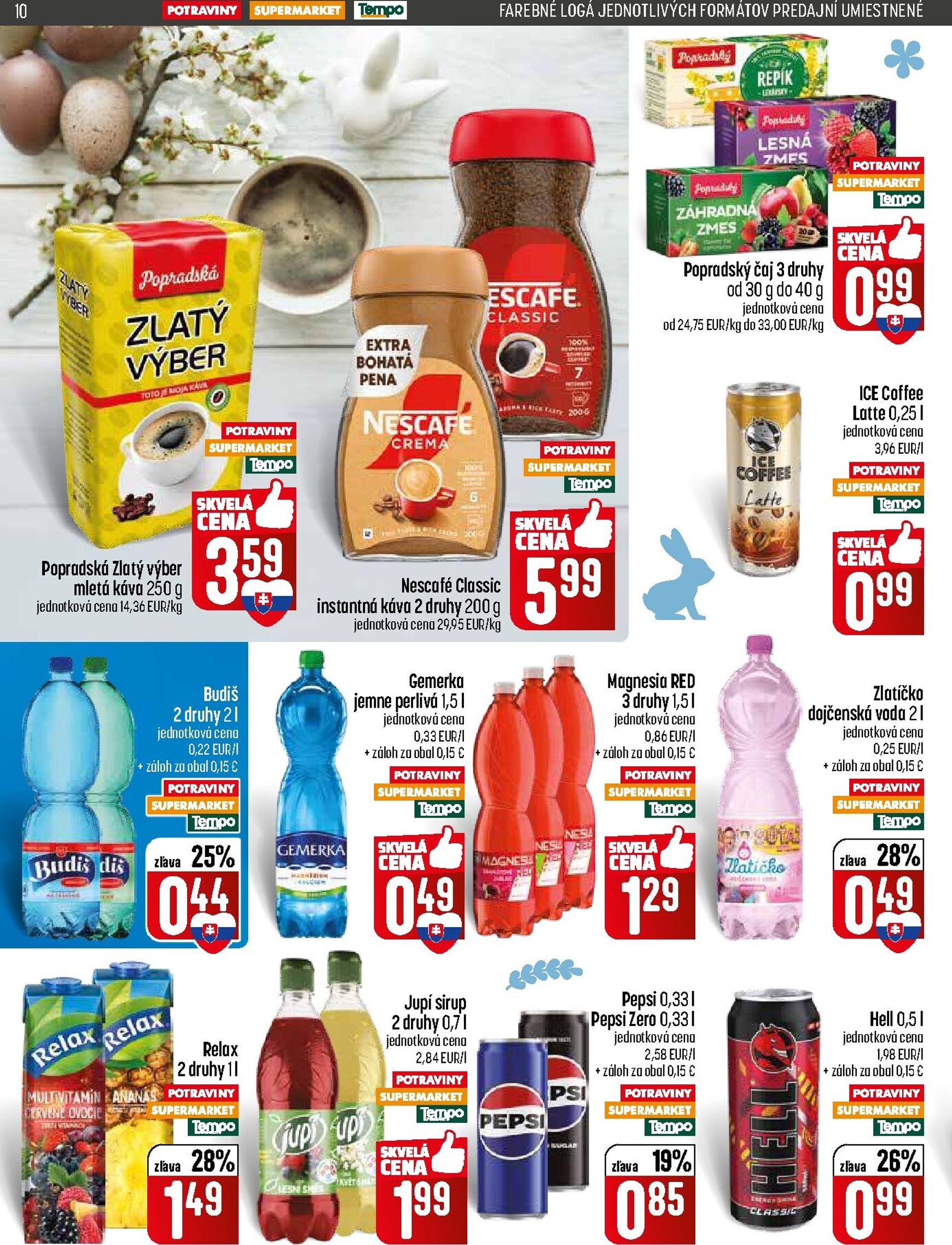 Page 10 of Aktuálny coop-jednota leták platný od utorka 31.03 do 08.04