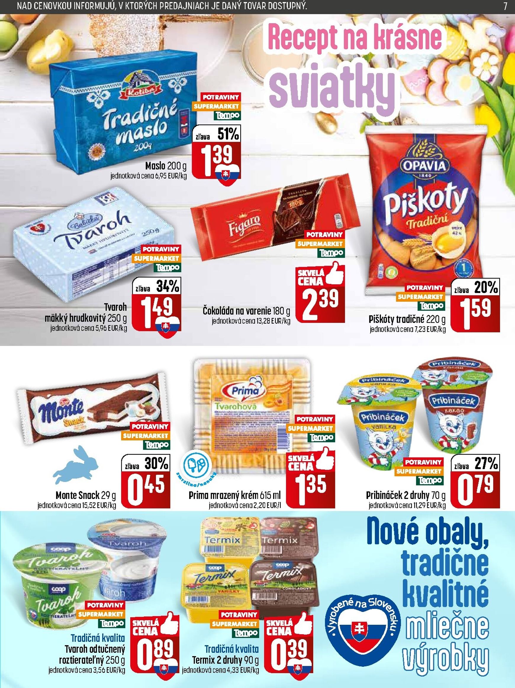 Page 7 of Aktuálny coop-jednota leták platný od utorka 31.03 do 08.04