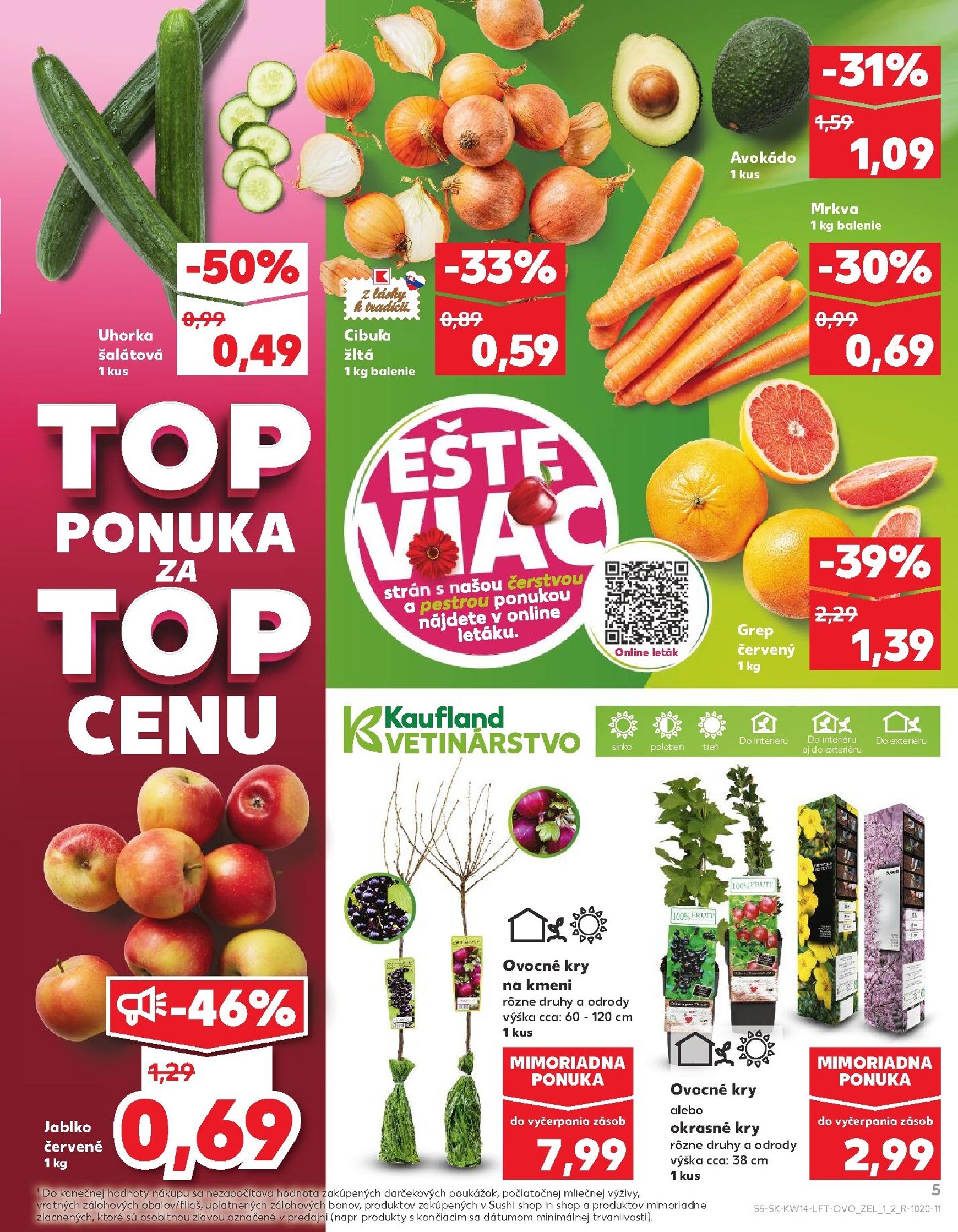 Page 5 of Aktuálny kaufland leták platný od stredy 01.04 do 08.04