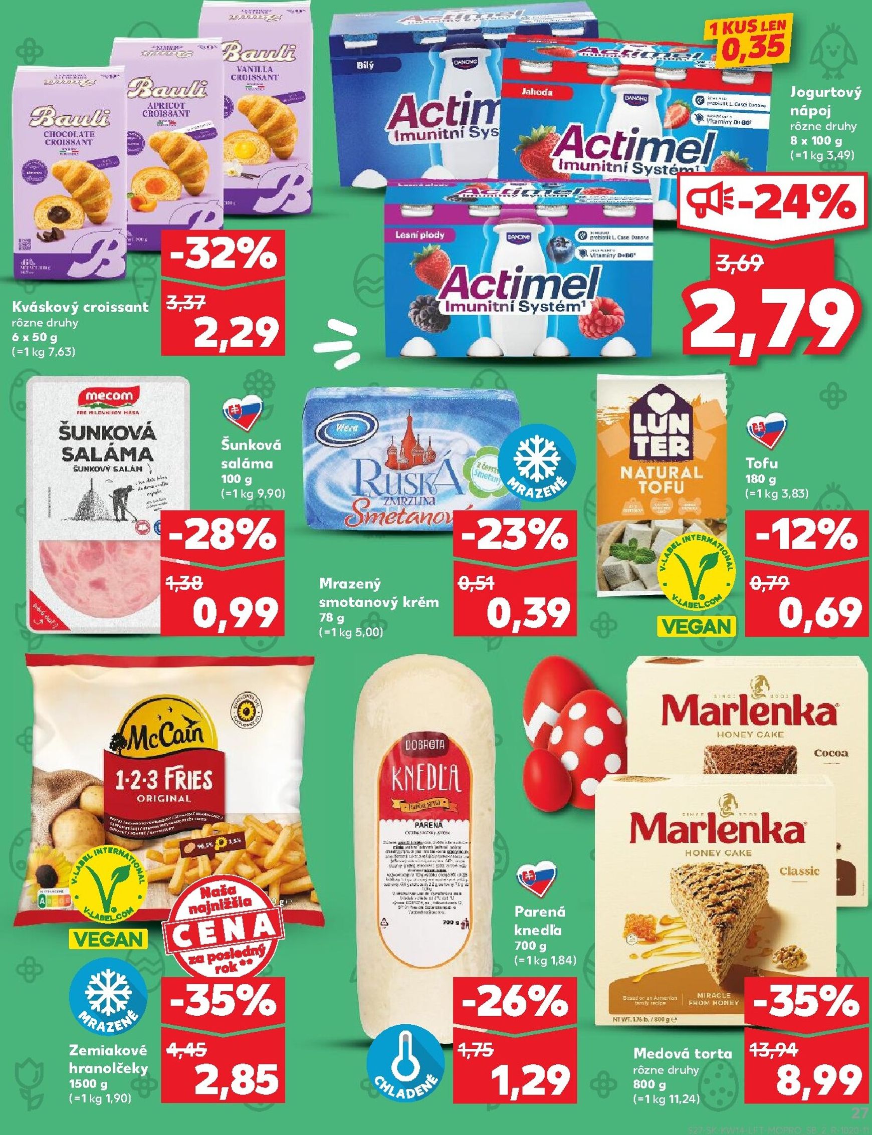 Page 27 of Aktuálny kaufland leták platný od stredy 01.04 do 08.04