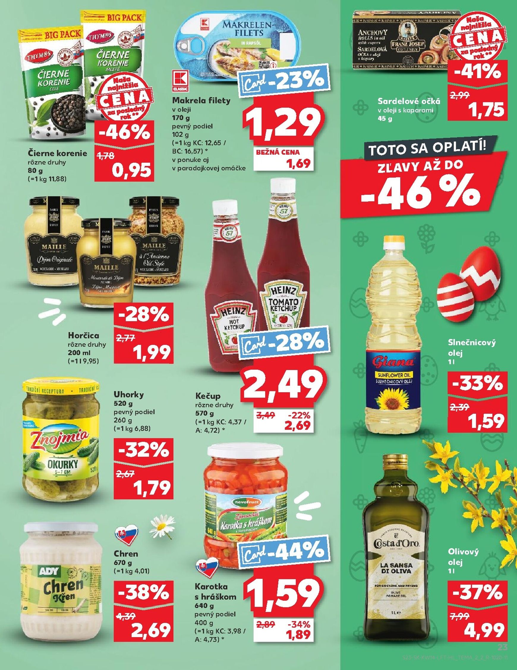 Page 23 of Aktuálny kaufland leták platný od stredy 01.04 do 08.04