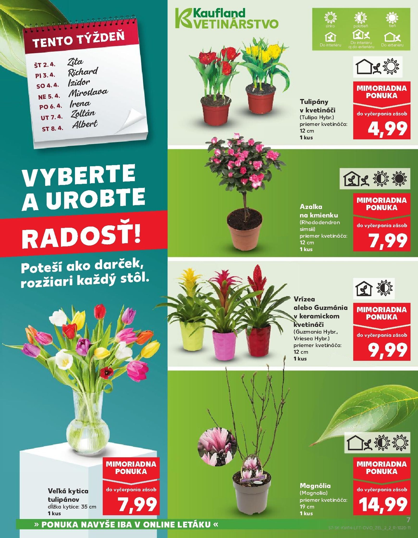 Page 7 of Aktuálny kaufland leták platný od stredy 01.04 do 08.04