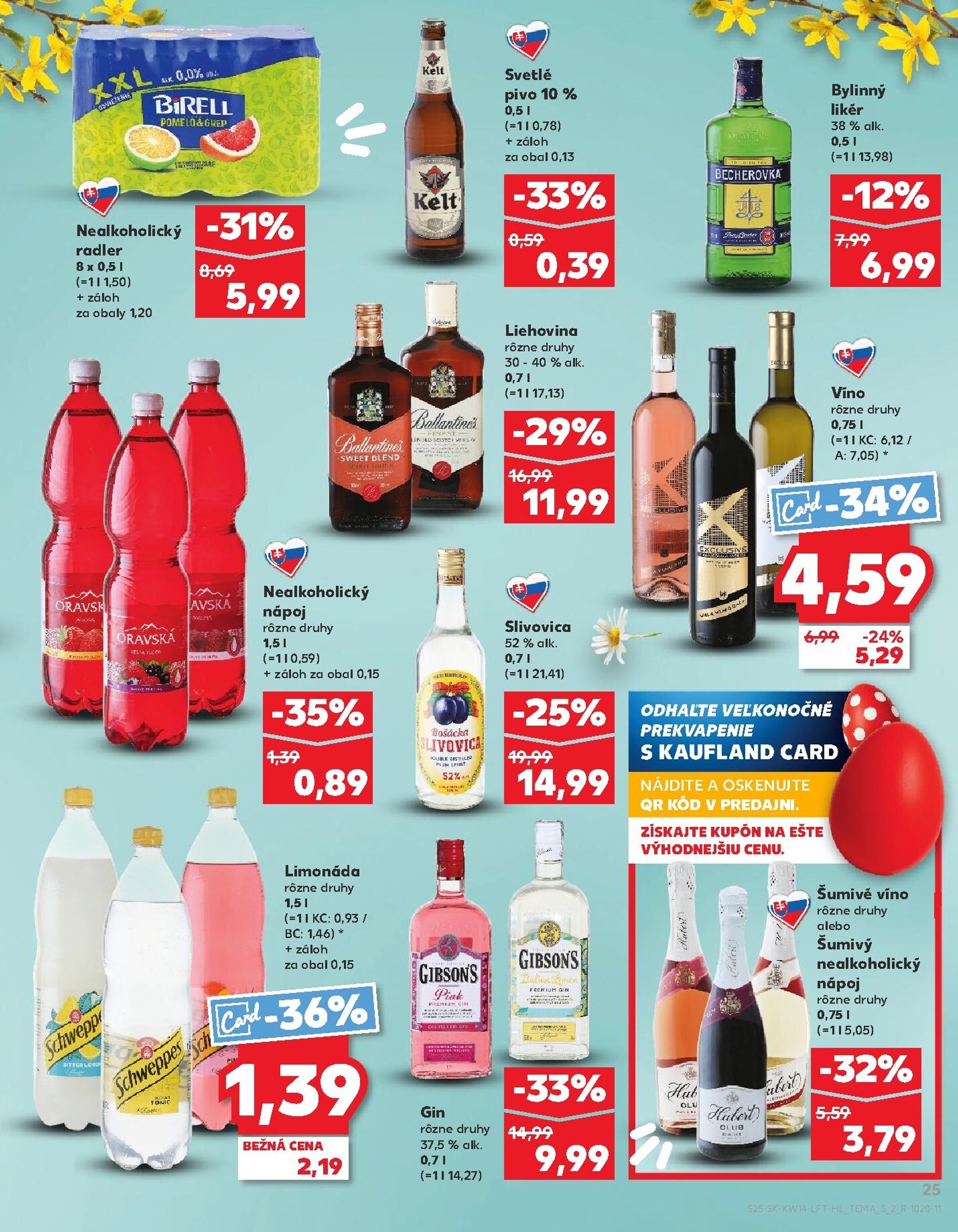 Page 25 of Aktuálny kaufland leták platný od stredy 01.04 do 08.04