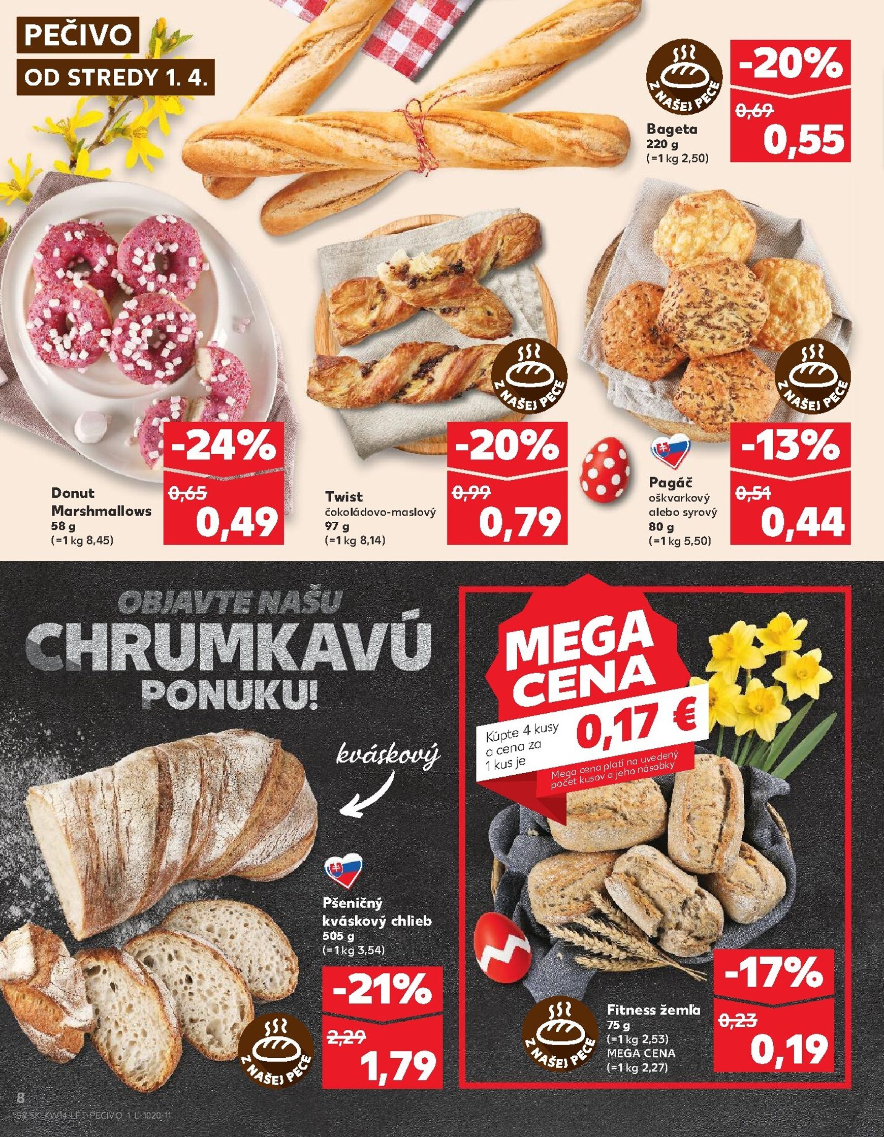 Page 8 of Aktuálny kaufland leták platný od stredy 01.04 do 08.04