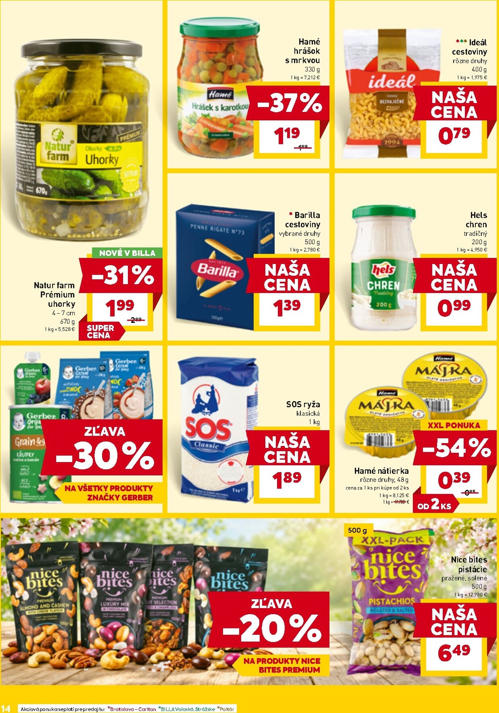 Page 18 of Aktuálny billa leták platný od pondelka 30.03 do 06.04