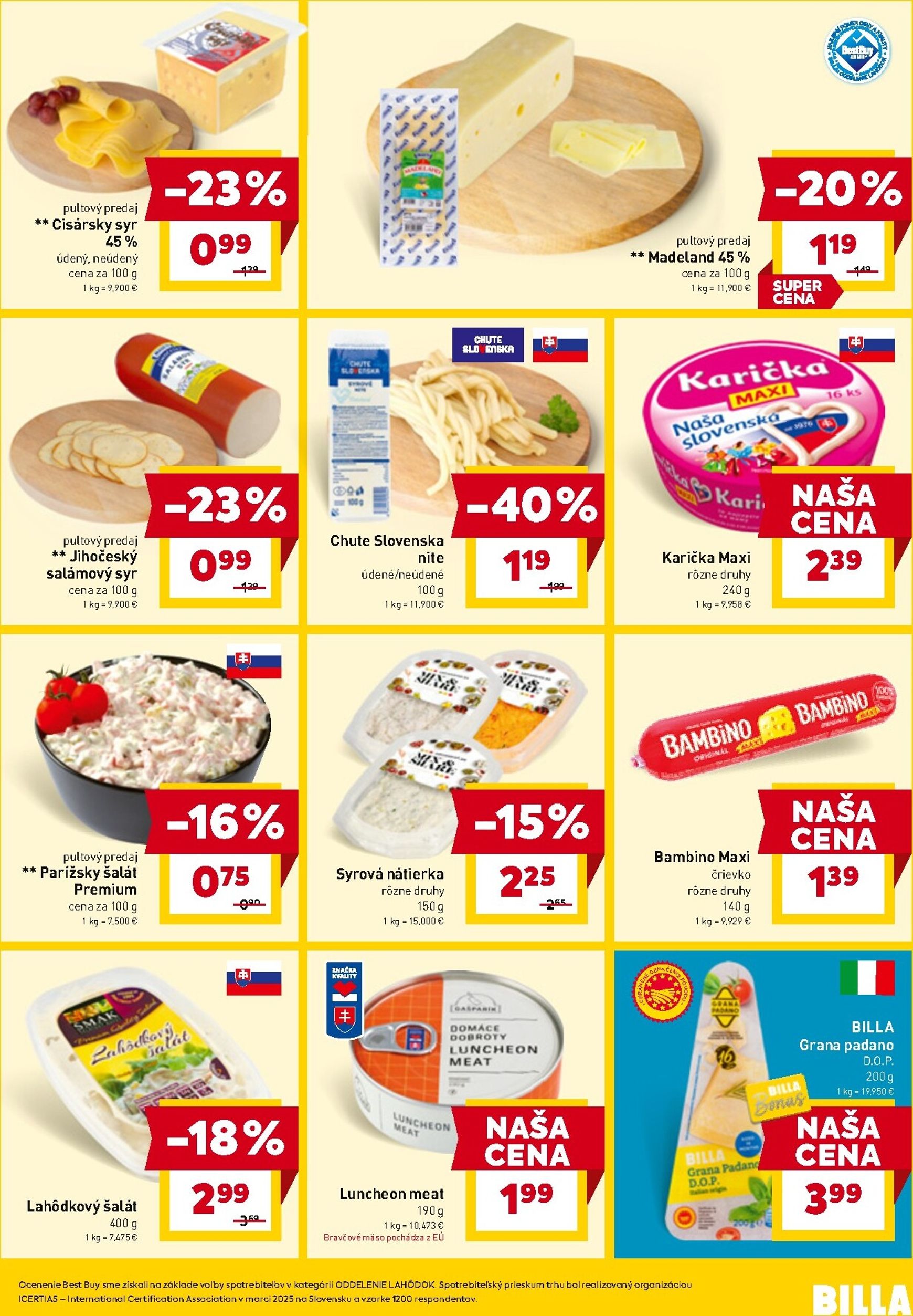 Page 13 of Aktuálny billa leták platný od pondelka 30.03 do 06.04