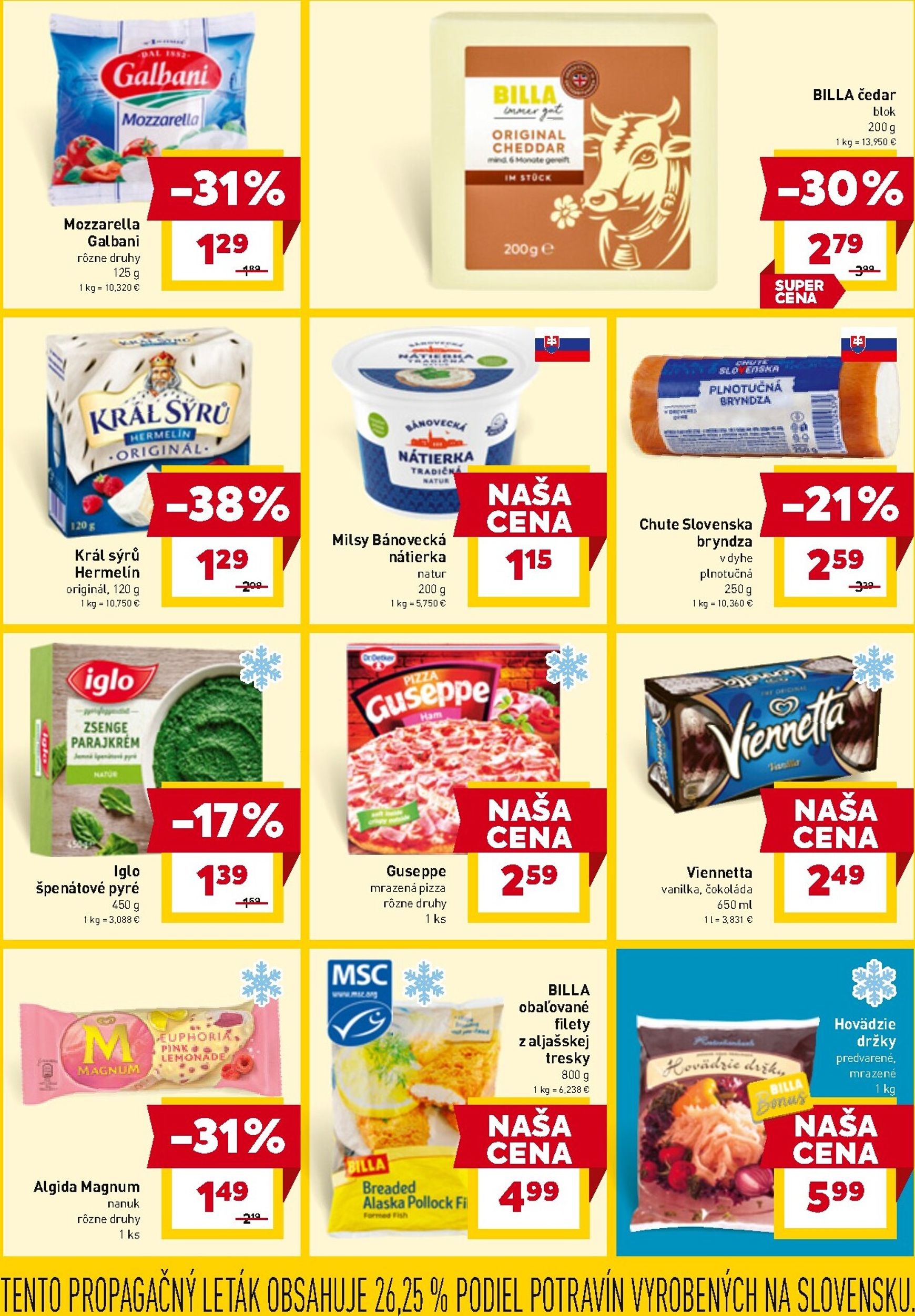 Page 15 of Aktuálny billa leták platný od pondelka 30.03 do 06.04