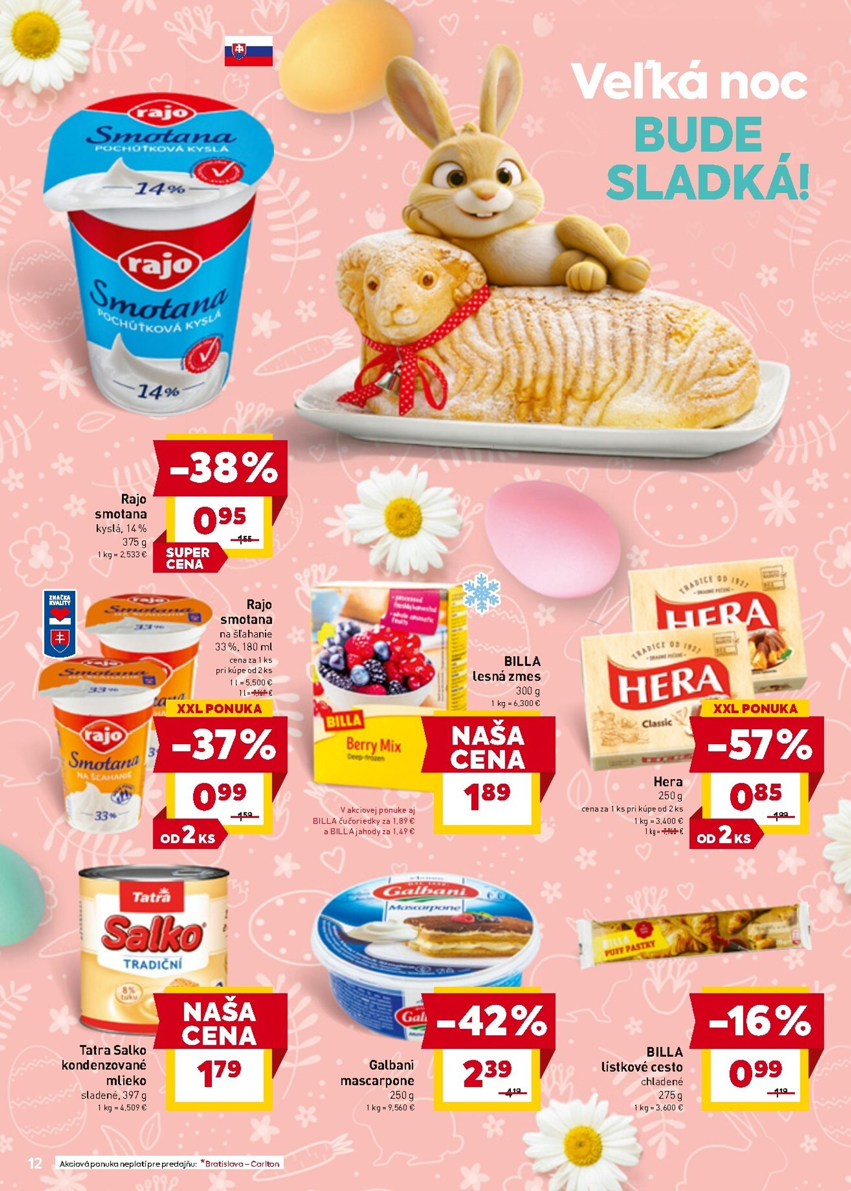 Page 16 of Aktuálny billa leták platný od pondelka 30.03 do 06.04