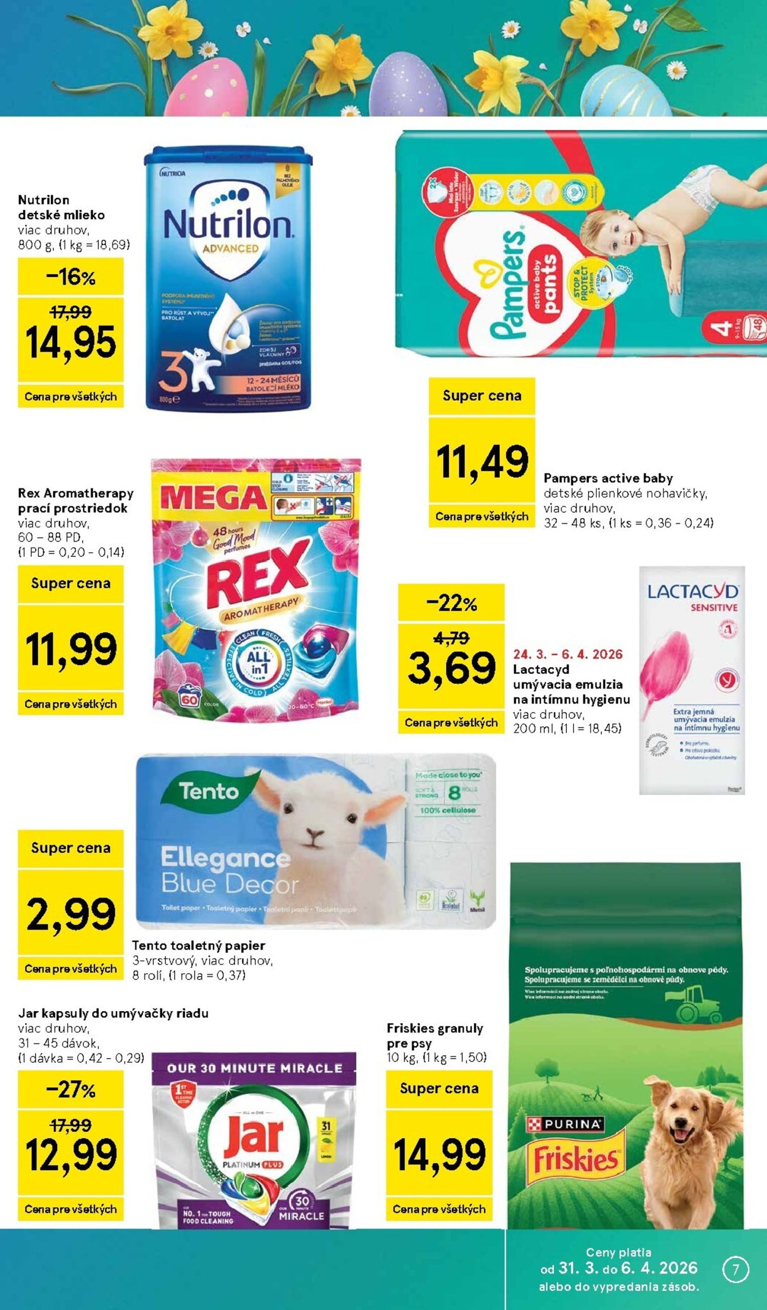Page 7 of Aktuálny tesco leták platný od utorka 31.03 do 07.04