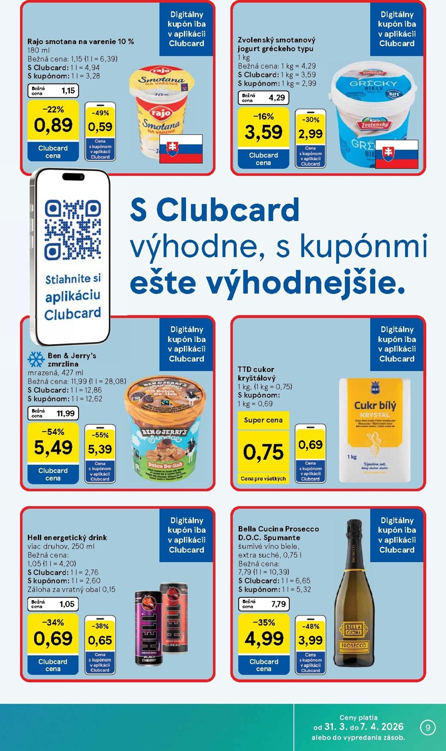 Page 9 of Aktuálny tesco leták platný od utorka 31.03 do 07.04